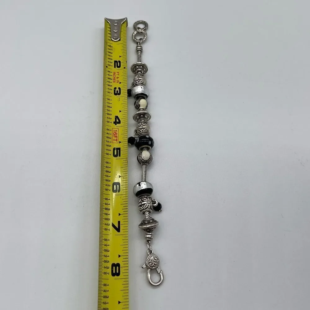 Silver Plated Charm Bracelet